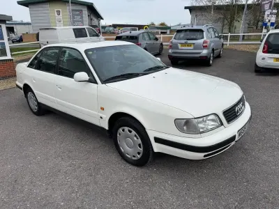 Used Audi A6 1994 White Sedan