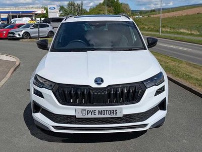 Used Skoda Karoq SportLine 150 HP (110 kW) 2023 White SUV