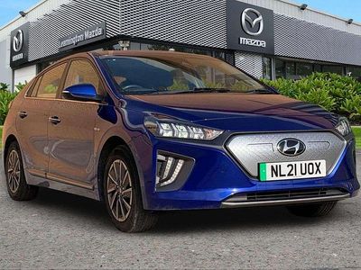 Used Hyundai Ioniq Premium 100 kW (136 HP) 2021 Blue Hatchback