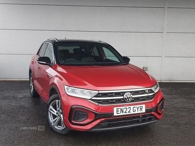 Used VW T-Roc R-line 2022 Red SUV