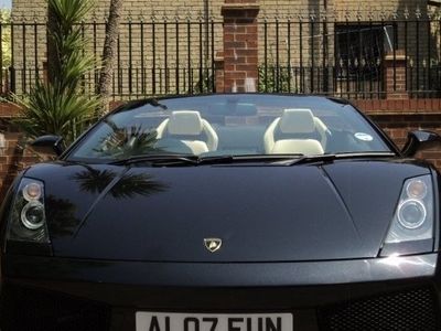 used Lamborghini Gallardo Spyder 5.0