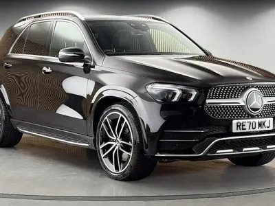 Used Mercedes GLE350 AMG line 272 HP (200 kW) 2020 Obsidian black SUV