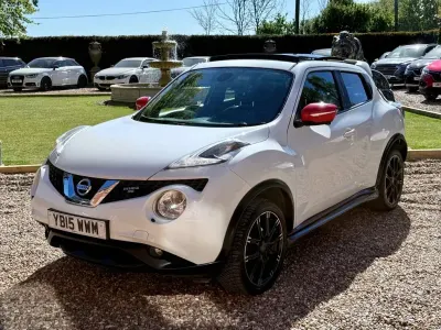 Used Nissan Juke Tekna 115 HP (84 kW) 2015 White SUV