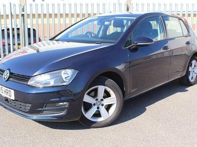 Used VW Golf VII Match 2015 Blue Hatchback