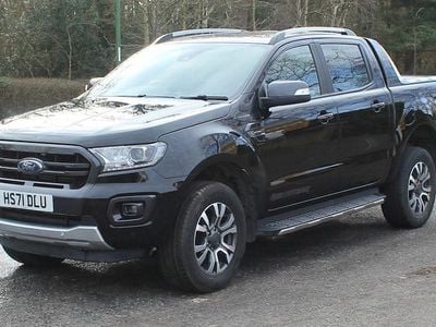 Black Used 2022 Ford Ranger Wildtrack Pickup | £16,500 (Good price)