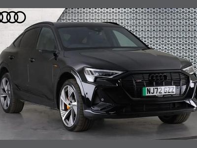 Used Audi e-tron Sportback Advanced 300 kW (408 HP) 2022 Black SUV