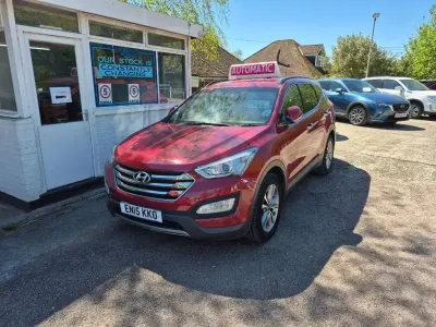 Begagnad Hyundai Santa Fe Premium 200 HK (147 kW) 2015 Röd SUV