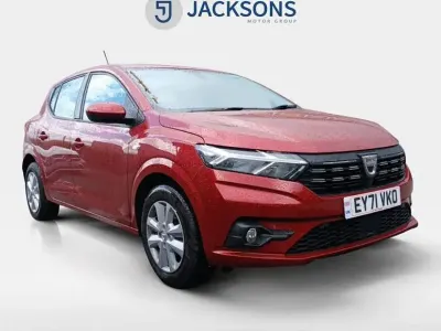 Used Dacia Sandero Comfort 90 HP (66 kW) 2021 Red Hatchback