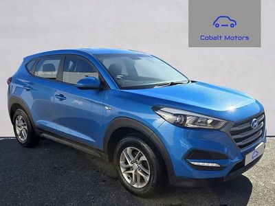 Blue Used 2017 Hyundai Tucson SUV | £5,990 (Fair price)