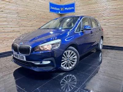 Used BMW 220 Luxury Line 192 HP (141 kW) 2018 Blue Hatchback