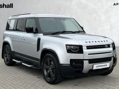 Premium metallic silicon silver Used 2020 Land Rover Defender HSE SUV | £43,359 (Fair price)