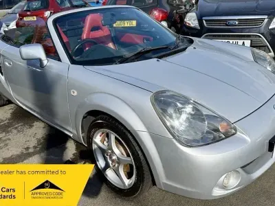 Used Toyota MR2 140 HP (102 kW) 2004 Silver Cabriolet