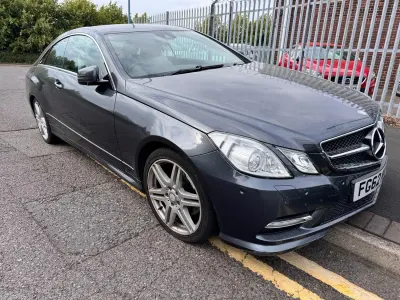 Used Mercedes E250 2012 Grey Coupe