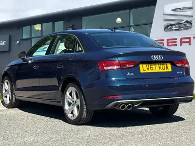 Używany Audi A3 Sport 2017 Niebieski Sedan/Limuzyna