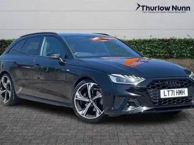 Used Audi A4 Black Edition 136 HP (100 kW) 2021 Black Estate