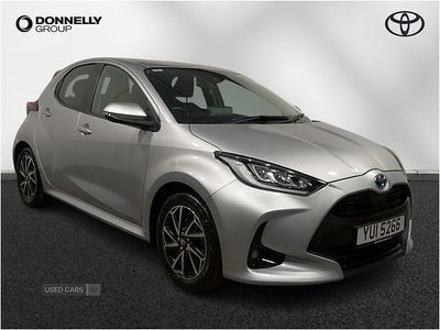 Used Toyota Yaris Hybrid Design 2022 Silver Hatchback