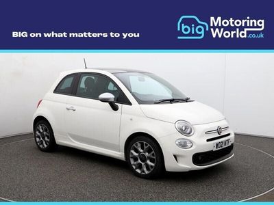 used Fiat 500 1.0 MHEV Rock Star Hatchback 3dr Petrol Manual Euro 6 (s/s) (70 bhp) Part Leather