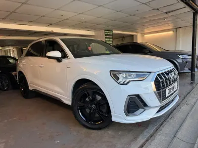 Used Audi Q3 S-Line 190 HP (139 kW) 2019 White SUV