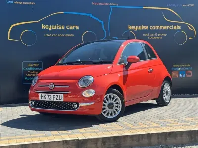 Used Fiat 500 2023 Orange Hatchback
