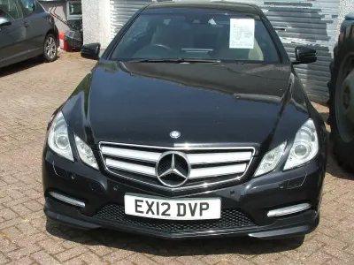 Used Mercedes E250 2012 Black Coupe