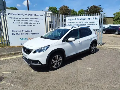 Käytetty Peugeot 2008 Allure 2018 Valkoinen Katumaasturi