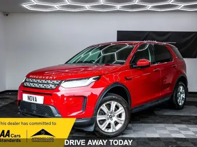 Used Land Rover Discovery 5 HSE 180 HP (132 kW) 2019 Red SUV