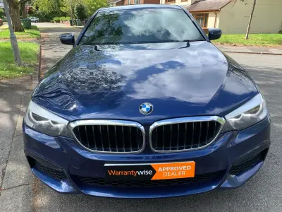 Begagnad BMW 520 M Sport 2020 Blå Sedan
