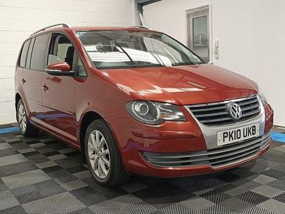 Used VW Touran Match 2010 Red MPV