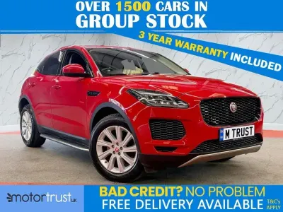 Begagnad Jaguar E-Pace S 200 HK (147 kW) 2018 Röd SUV