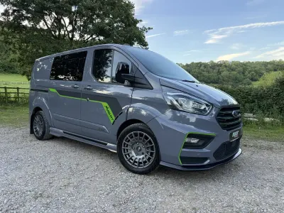 Used Ford Transit Custom Limited 185 HP (136 kW) 2021 Grey Van