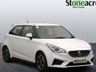 Used MG MG3 Exclusive 106 HP (77 kW) 2022 White Hatchback