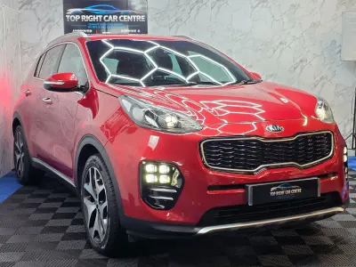 Used Kia Sportage GT-Line 174 HP (127 kW) 2017 Red SUV
