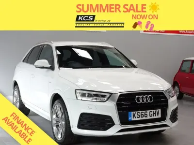 Used Audi Q3 S-line plus 180 HP (132 kW) 2016 White SUV