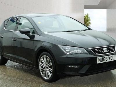 Begagnad Seat Leon XCELLENCE 130 HK (95 kW) 2018 Svart Halvkombi