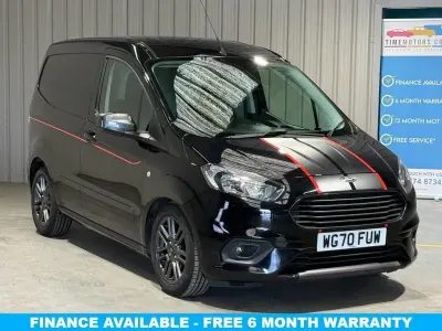 Used Ford Transit Sport 100 HP (73 kW) 2020 Black Van