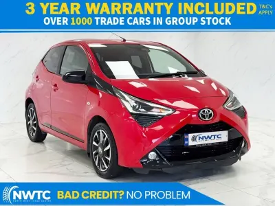 Used Toyota Aygo Trend 71 HP (52 kW) 2021 Red Hatchback