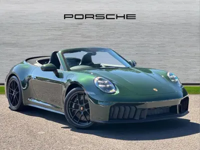 New Porsche 911 534 HP (392 kW) 2026 Green Cabriolet