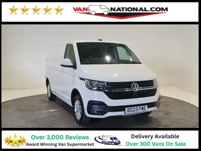Used VW T6.1 Highline 110 HP (80 kW) 2023 White Van