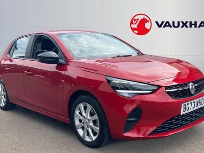 Used Vauxhall Corsa Design Edition 101 HP (74 kW) 2023 Red Hatchback