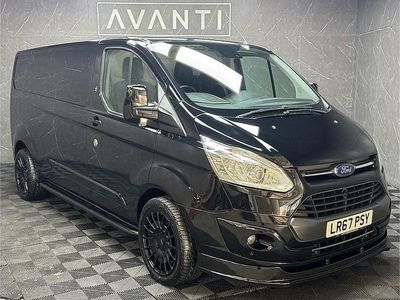 Used Ford Transit Custom Limited 130 HP (95 kW) 2017 Black Van