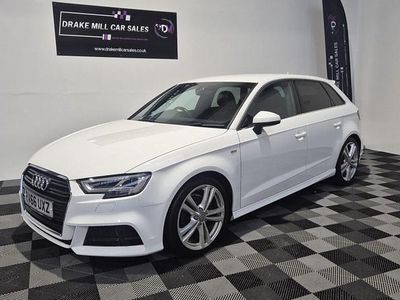Used Audi A3 S-Line 184 HP (135 kW) 2016 White Hatchback