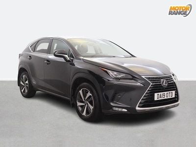 Used Lexus NX300h E-FOUR 2019 Black SUV