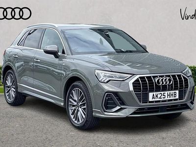 Grey Used 2025 Audi Q3 S-Line SUV | £31,922 (Fair price)
