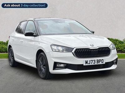 Used Skoda Fabia Colour Edition 110 HP (80 kW) 2023 White Hatchback
