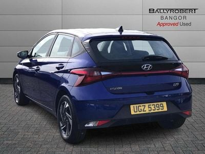 Blue Used 2021 Hyundai i20 SE Hatchback | £12,450 (Fair price)