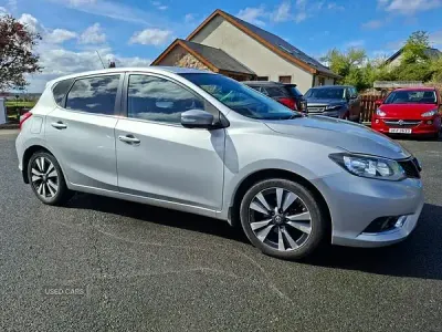 Used Nissan Pulsar Tekna 110 HP (80 kW) 2015 Silver Hatchback