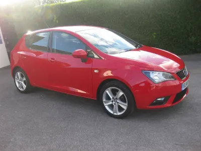 Gebraucht Seat Ibiza 85 PS (62 kW) 2014 Rot Kleinwagen