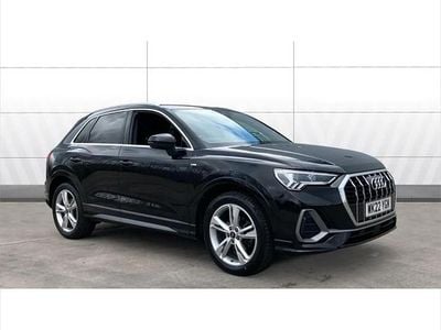 Used Audi Q3 S-Line 150 HP (110 kW) 2022 Black SUV