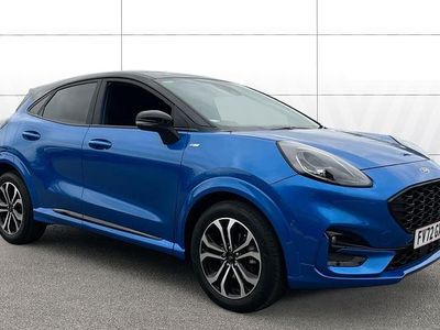 Used Ford Puma ST-Line 125 HP (91 kW) 2022 Blue SUV
