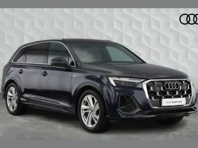Used Audi Q7 S-Line 281 HP (206 kW) 2025 Blue SUV